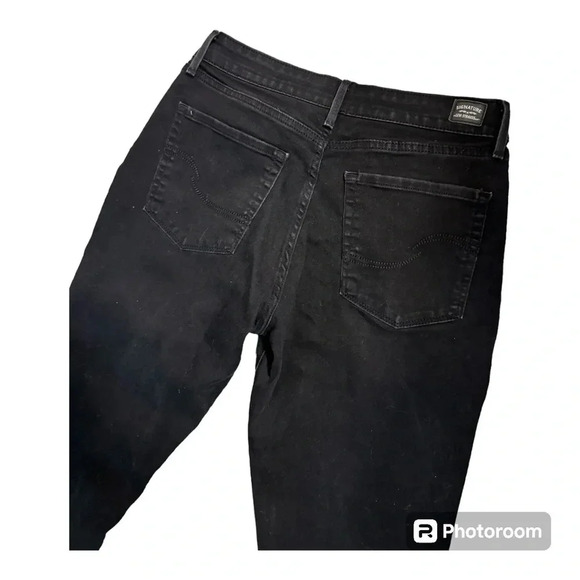 🔥 LEVI’S Signature Modern Skinny Jeans - Black Fade Size 8 | PERFECT CONDITION - Picture 5 of 7